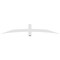 Ekena Millwork Bellingham Architectural Grade PVC Gable Bracket, 84"W x 14"H x 2"D x 4"F, 4/12 Pitch GBP084X14X0204BEL00 - alternate 4